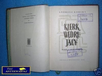 KLERK WĘDRUJĄCY - A.Górski