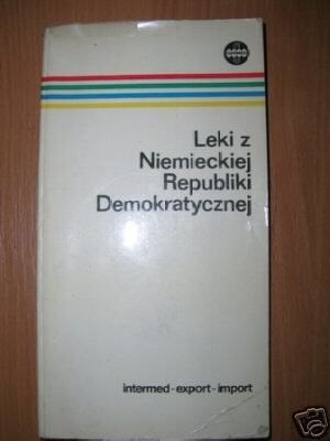 LEKI Z NIEMIECKIEJ REPUBLIKI DEMOKRATYCZNEJ