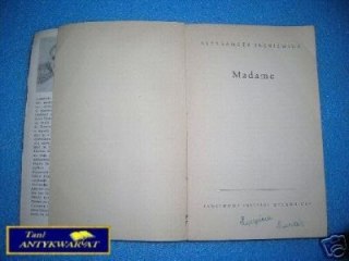 MADAME - A. Jackiewicz