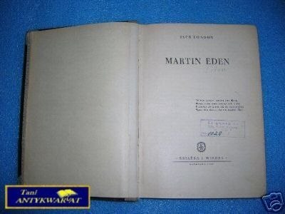 MARTIN EDEN - J. London