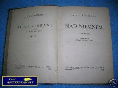 NAD NIEMNEM TOM II - E.Orzeszkowa