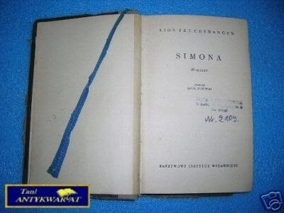 SIMONA - L. Feuchtwanger