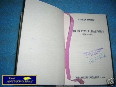 TERROR POLICYJNY W &KRAJU WARTY; 1939-19