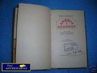 BAŚNIE I LEGENDY - H. Sienkiewicz