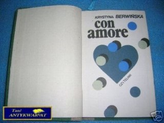 CON AMORE - K.Berwińska