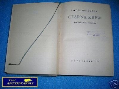 CZARNA KREW - L.Guilloux