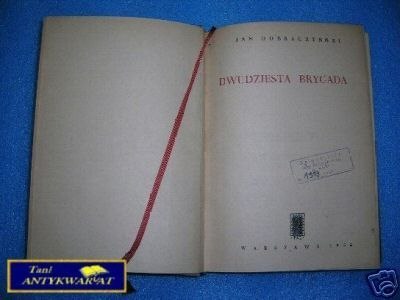 DWUDZIESTA BRYGADA - J.Dobraczyński