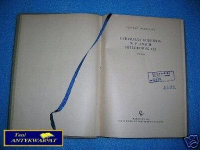 GENERALNA GUBERNIA W PLANACH HITLEROWSKICH - Madaj