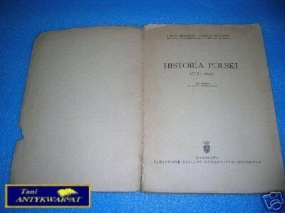 HISTORIA POLSKI 1795-1864 - Praca zbiorowa