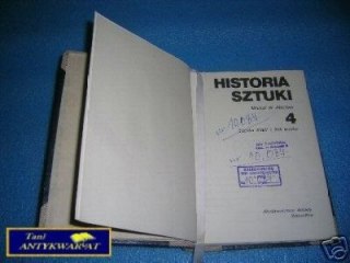 HISTORIA SZTUKI T.IV - SZTUKA XVIII i XIX WIEKU