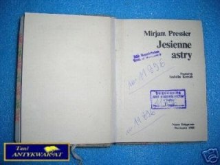 JESIENNE ASTRY - M.Pressler