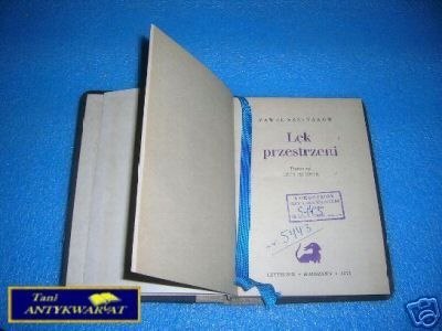 LĘK PRZESTRZENI - P.Szestakow