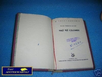 MĄŻ TEŻ CZŁOWIEK - K.C.Hutchin