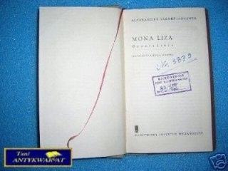 MONA LIZA - A.Lernet-Holenia