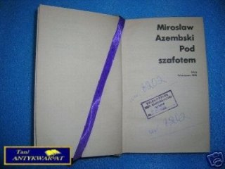 POD SZAFOTEM - M.Azembski