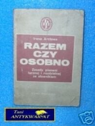 RAZEM CZY OSOBNO - I.Arctowa