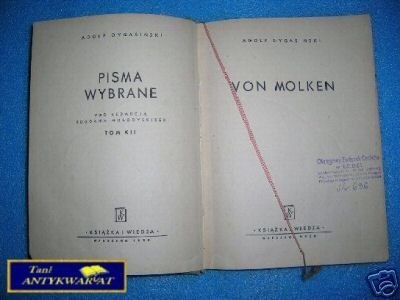 VON MOLKEN - A.Dygasiński