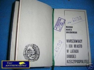WARSZAWIACY I ICH MIASTO - M. M. Drozdowski