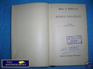 WESELE LIZYSTRATY - H.J.Rehfisch