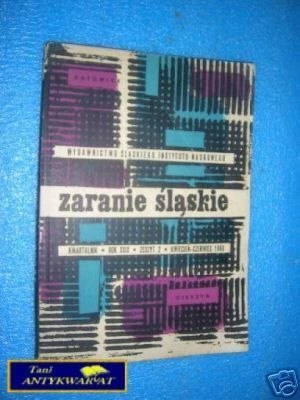 ZARANIE ŚLĄSKIE ZESZYT 2