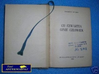 CO CZWARTEK GINIE CZŁOWIEK - Z.Sztaba