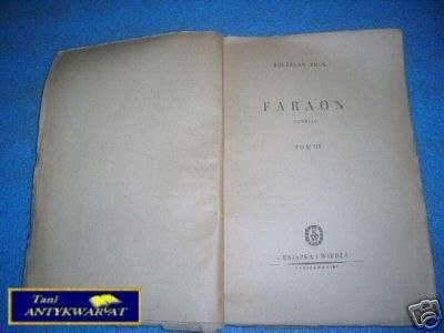 FARAON T.III - B.Prus