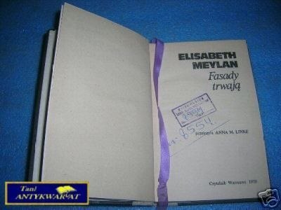 FASADY TRWAJĄ - E.Meylan