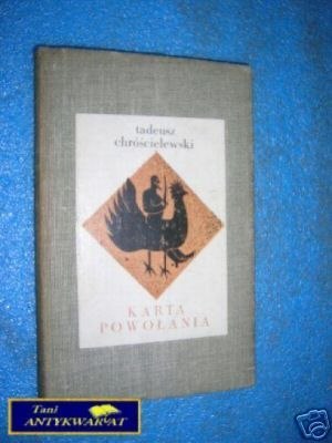 KARTA POWOŁANIA - T.Chróścielewski
