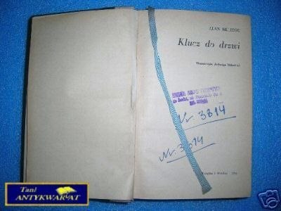 KLUCZ DO DRZWI - A. Sillitoe