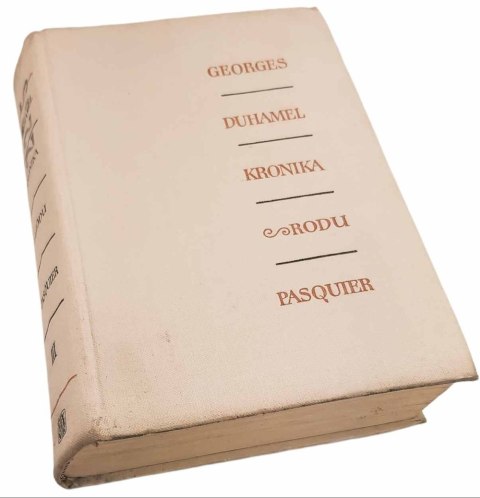 KRONIKA RODU PASQUIER III - Duhamel wydanie z 1958 roku