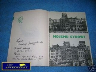 MOJEMU SYNOWI - A.Szczypiorski