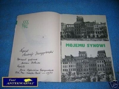 MOJEMU SYNOWI - A.Szczypiorski