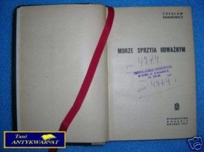 MORZE SPRZYJA ODWAŻNYM - Cz. Adamowicz