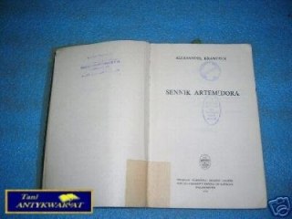 SENNIK ARTEMIDORA - A.Krawczuk