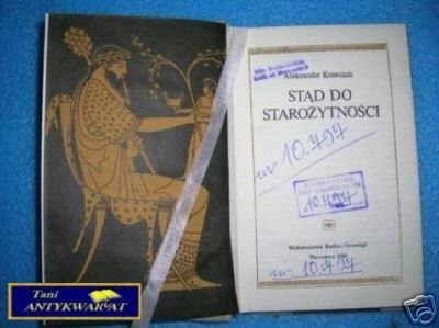 STĄD DO STAROŻYTNOŚCI - A.Krawczuk