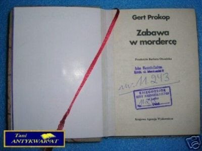 ZABAWA W MORDERCĘ - G.Prokop
