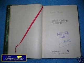 ZARYS HISTORII ZOOLOGII - Z.Fedorowicz