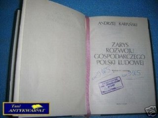 ZARYS ROZWOJU GOSPODARCZEGO POLSKI LUDOWEJ - A. Ka
