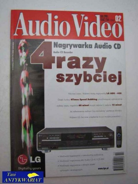 AUDIO VIDEO 02 LUTY 2001