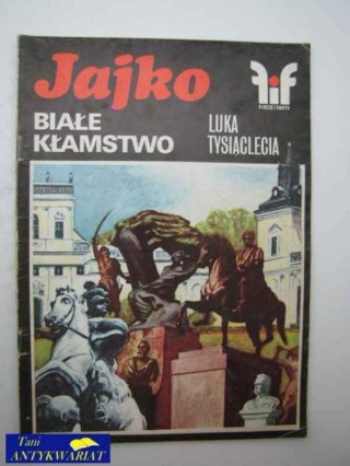 FIKCJE I FAKTY-JAJKO, BIAŁE KŁAMSTWO, LUKA TYSIĄCLECIA