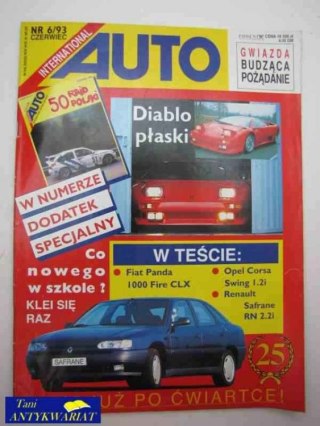 INTERNATIOLAN AUTO NR 6/93 CZERWIEC