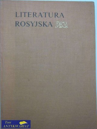 Literatura rosyjska tom1