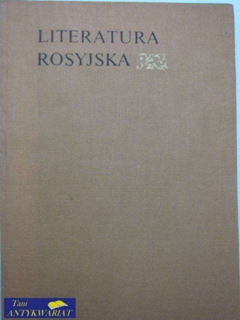 Literatura rosyjska tom1