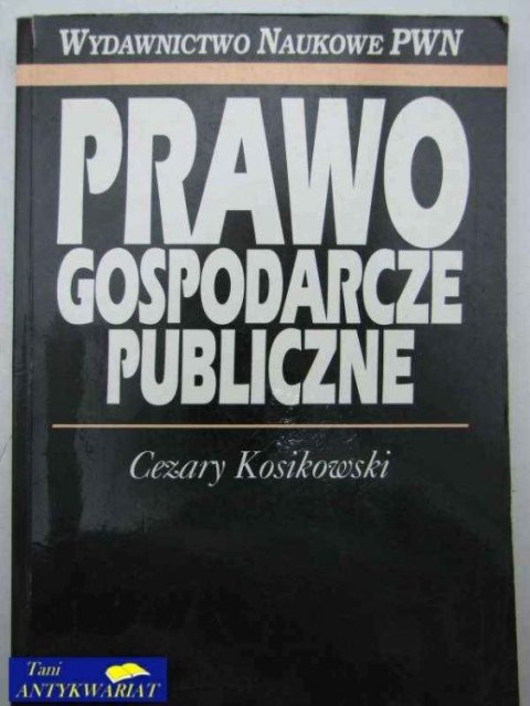 PRAWO GOSPODARCZE PUBLICZNE
