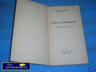 ALARM NA RYŻOWISKACH - M.Warneńska