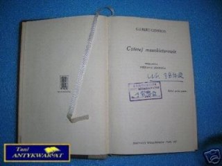 CZTEREJ MUSZKIETEROWIE - G.Cesbron