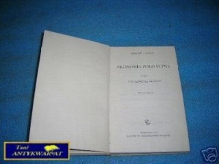 EKONOMIA POLITYCZNA T.I - ZAGADNIENIA OGÓLNE