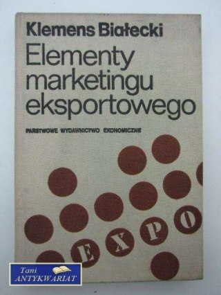 ELEMENTY MARKETINGU EKSPORTOWEGO - K. Białecki