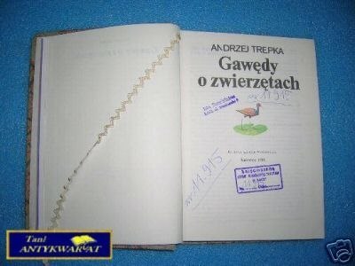 GAWĘDY O ZWIERZĘTACH - A.Trepka