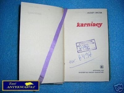 KARNIACY - A. Sroga